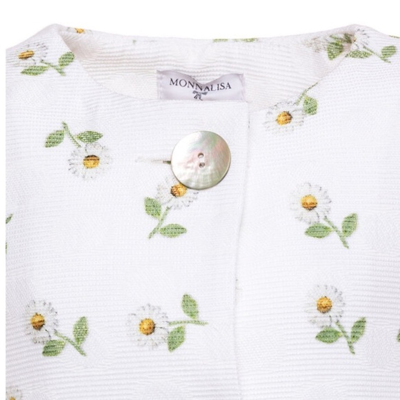 NWT Monna Lisa Daisy Ottoman Topcoat Size 10 - Picture 3 of 14